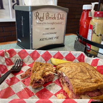 Red Brick Deli 2 - "The Rachel" (Ruben with pastrami - Delis Near Me - Murphy, North Carolina