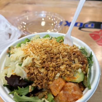 Poki Poki HB - regular bowl, 3 proteins - Sushi Bars Near Me - Huntington Beach, California Poki Poki HB - regular bowl, 3 proteins - Sushi Bars Near Me - Huntington Beach, California