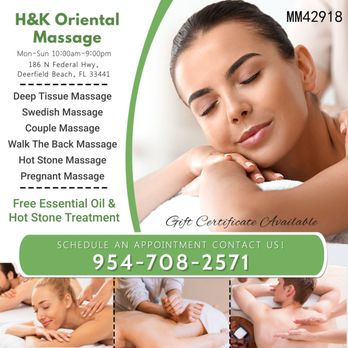 H&K Oriental Massage - Massage Near Me - Deerfield Beach, Florida H&K Oriental Massage - Massage Near Me - Deerfield Beach, Florida