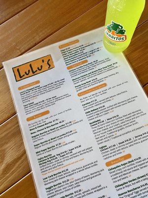 Menu photo 1 LuLu's On The Alameda Menlo Park, CA Menu photo 1 LuLu's On The Alameda Menlo Park, CA