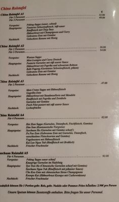 Menu photo 6 China Town Essen, NW