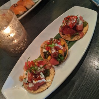 Starfish - Ahi Poke Taro Tacos with mango! Must have these - Asian Fusion Near Me - Laguna Beach, California Starfish - Ahi Poke Taro Tacos with mango! Must have these - Asian Fusion Near Me - Laguna Beach, California