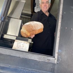 No wonder his bread is so good! He makes it himself!!! No wonder his bread is so good! He makes it himself!!!