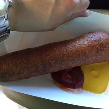 World's Best Corn Dogs - Foot long corn dog ($5). - Hot Dogs Near Me - Bountiful, Utah