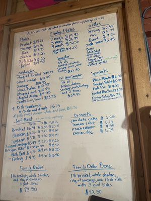 Menu photo 1 Harmon's Barbecue Cibolo, TX