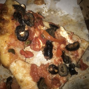 DaVinci's - A clear bite with teeth marks... it was covered with a pile of toppings. - Pizza Near Me - Island Park, New York DaVinci's - A clear bite with teeth marks... it was covered with a pile of toppings. - Pizza Near Me - Island Park, New York