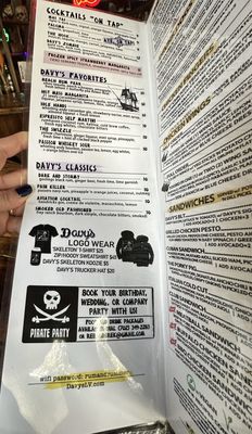 Menu photo 2 Davy’s Las Vegas, NV Menu photo 2 Davy’s Las Vegas, NV