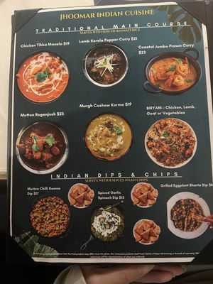 Menu photo 3 Jhoomar Indian Cuisine Columbus, GA Menu photo 3 Jhoomar Indian Cuisine Columbus, GA