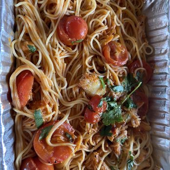 Vega - Capellini with crab meat - Italian Near Me - San Francisco, California Vega - Capellini with crab meat - Italian Near Me - San Francisco, California