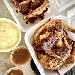 Scott's Bar-B-Que - Ribs; Whole Chicken; Potato Salad