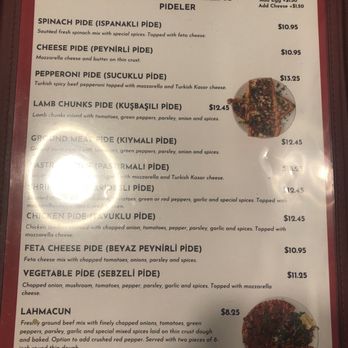 Bosphorus - Menu - Turkish Near Me - Cary, North Carolina