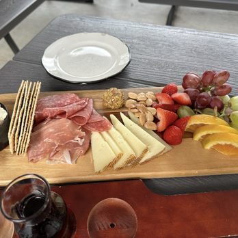Slanted Window Tasting Station - Charcuterie - Wine Tasting Room Near Me - Franklin, North Carolina