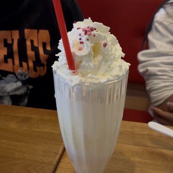 Fraise Cafe - Vanilla Milkshake - Creperies Near Me - Fullerton, California Fraise Cafe - Vanilla Milkshake - Creperies Near Me - Fullerton, California
