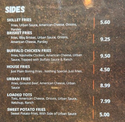 Menu photo 2 Urban Skillet Santa Monica, CA Menu photo 2 Urban Skillet Santa Monica, CA