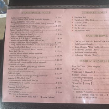 Pisces - Menu photos - Sushi Bars Near Me - Manhattan Beach, California Pisces - Menu photos - Sushi Bars Near Me - Manhattan Beach, California