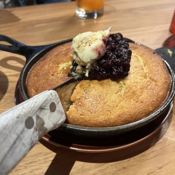 Ms. Icey's Kitchen & Bar - Skillet Cornbread - Bars Near Me - Decatur, Georgia