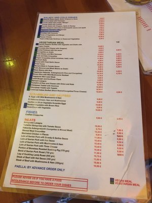 Menu photo 2 Habanita Seville, SE