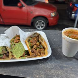 Tacos El Flaco - Carne asada taco, adobada taco, birria taco, consume