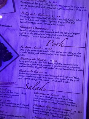 Menu photo 1 Van Van Cuban Cafe Naples, FL