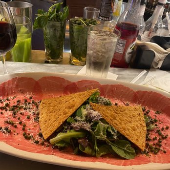 Brio Italian Grille - Beef Carpaccio appetizer - Italian Near Me - Cherokee, North Carolina Brio Italian Grille - Beef Carpaccio appetizer - Italian Near Me - Cherokee, North Carolina
