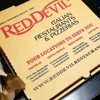 Red Devil Italian Restaurant & Pizzeria - Red Devil for #YelpsBigNightIn! - Italian Near Me - Tempe, Arizona