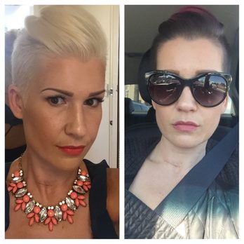 Beauty And The Barber - Like I will always tell everyone Cassie is AMAZING and took me from a dark magenta to a platinum blonde with NO YELLOW not an easy task! - Barbers Near Me - Edmonds, Washington Beauty And The Barber - Like I will always tell everyone Cassie is AMAZING and took me from a dark magenta to a platinum blonde with NO YELLOW not an easy task! - Barbers Near Me - Edmonds, Washington