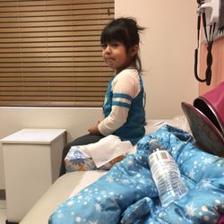 Pediatric Clinic of Garland - During the visit you can tell she was so sad and clearly not enjoying being sick for this long.