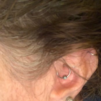 Third Energy Tattoo - Daith piercing by Shawn 9/2019 - Tattoo Near Me - Bakersfield, California