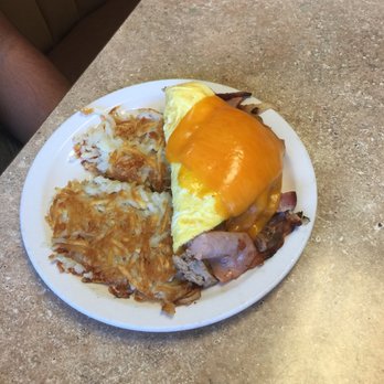 Gina's Cafe - All meat omelette son enjoyed it - Cafes Near Me - Stockton, California