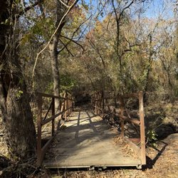 Arbor Hills Nature Preserve - Bridge over bridge over one of the creeks.