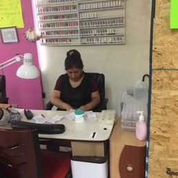 This is Nancy the Nasty Nail Technician.