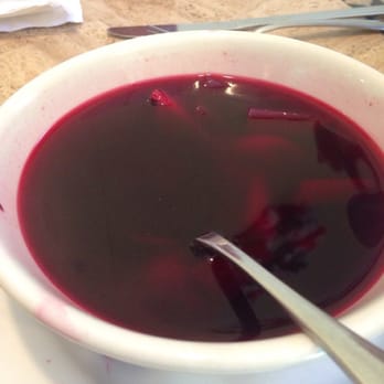 Gaufre's & Goods - You have to try the Borscht soup. - Greek Near Me - St. Augustine, Florida