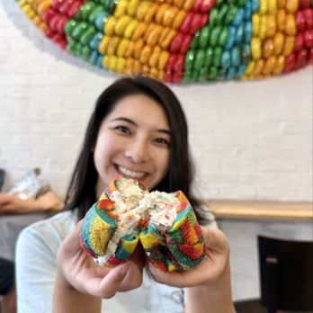 Liberty Bagels - Rainbow bagel - Bagels Near Me - New York, New York