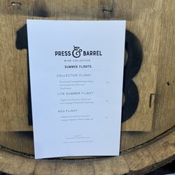 Wine list