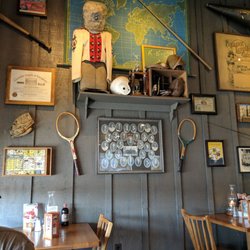 Cracker Barrel Old Country Store - Decor in dining section.