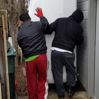 ABC Spa Mover - Tight area thru gate on side of house - Junk Removal & Hauling Near Me ABC Spa Mover - Tight area thru gate on side of house - Junk Removal & Hauling Near Me