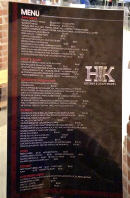 Menu photo 8 HK Kitchen & Draft House Bronx, NY Menu photo 8 HK Kitchen & Draft House Bronx, NY