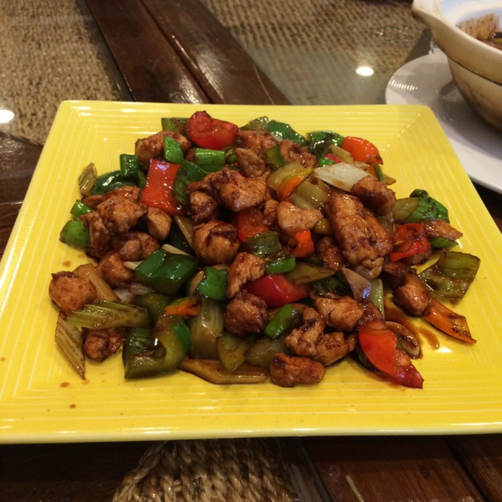 Green Tea Restaurant - Some chicken dish that tasted like peppery ash... Don't get this. Was terrible - Seafood Near Me - Stony Brook, New York Green Tea Restaurant - Some chicken dish that tasted like peppery ash... Don't get this. Was terrible - Seafood Near Me - Stony Brook, New York