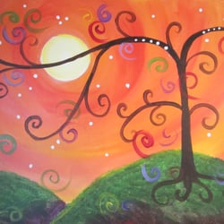 Firehouse Pottery & Arts - Join us for a fall fun event painting the Whimsical Tree!