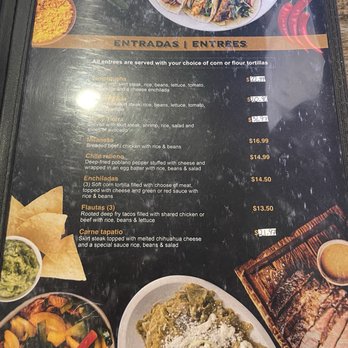 Tapatio Mexican Grill - Menú - Mexican Near Me - Westmont, Illinois
