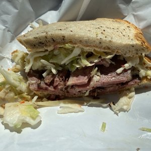 Photo of Langer's Delicatessen - Los Angeles, CA, United States. Pastrami sandwich