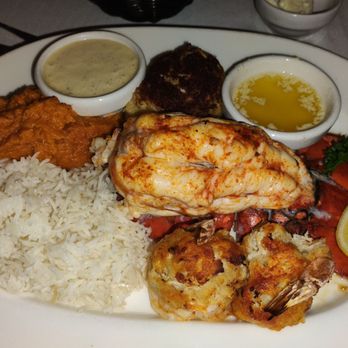Kee Grill - My platter served during a special celebration last week during our Florida trip - Seafood Near Me - Boca Raton, Florida Kee Grill - My platter served during a special celebration last week during our Florida trip - Seafood Near Me - Boca Raton, Florida
