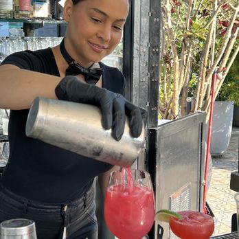 Perch - Friendly bartender at the rooftop bar - Lounges Near Me - Los Angeles, California Perch - Friendly bartender at the rooftop bar - Lounges Near Me - Los Angeles, California