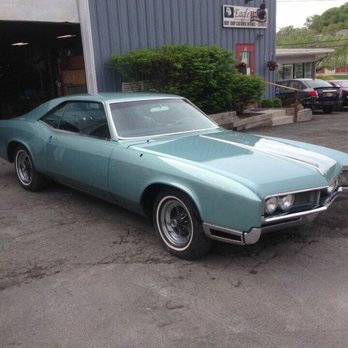 Eagle Autobody - One of our earliest projects. 66 GS Riviera. Did a frame off restoration. Beautiful. - Body Shops Near Me Eagle Autobody - One of our earliest projects. 66 GS Riviera. Did a frame off restoration. Beautiful. - Body Shops Near Me