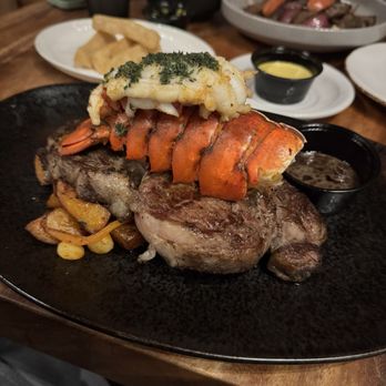 Limón - Ribeye steak and lobster tail. - Peruvian Near Me - Walnut Creek, California Limón - Ribeye steak and lobster tail. - Peruvian Near Me - Walnut Creek, California