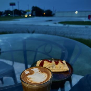 Keagan’s Coffee - Cortado and savory poptart - Coffee Roasteries Near Me - Bernice, Oklahoma Keagan’s Coffee - Cortado and savory poptart - Coffee Roasteries Near Me - Bernice, Oklahoma