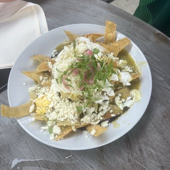 The Loretto Bistro - Green Chicken chilaquiles - Coffee & Tea Near Me - Mission, Texas The Loretto Bistro - Green Chicken chilaquiles - Coffee & Tea Near Me - Mission, Texas
