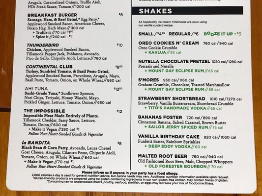 Menu photo 4 Hopdoddy Burger Bar Memphis, TN Menu photo 4 Hopdoddy Burger Bar Memphis, TN