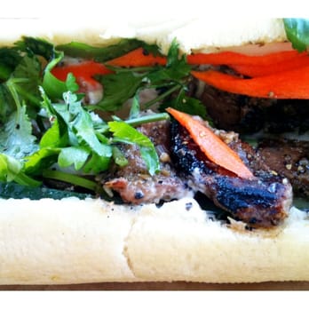 East Borough - Grilled Pork Banh Mi - Vietnamese Near Me - Costa Mesa, California