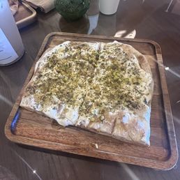 Honey pistachio labne